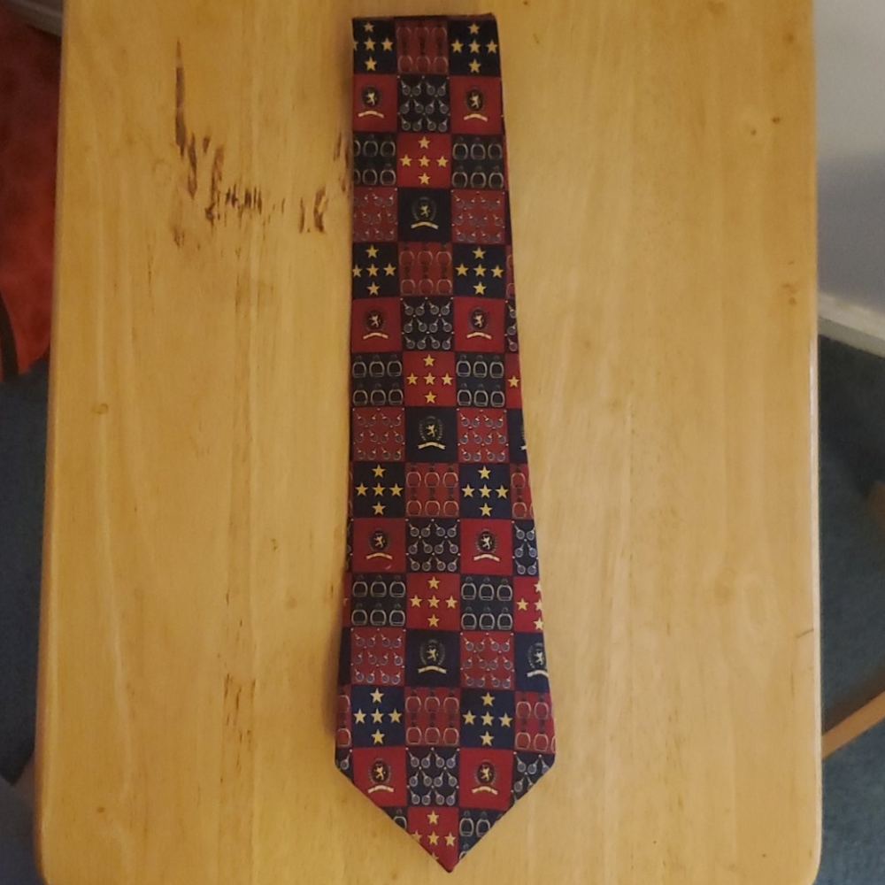 Tommy Hilfiger Horse Straps Tie Vintage